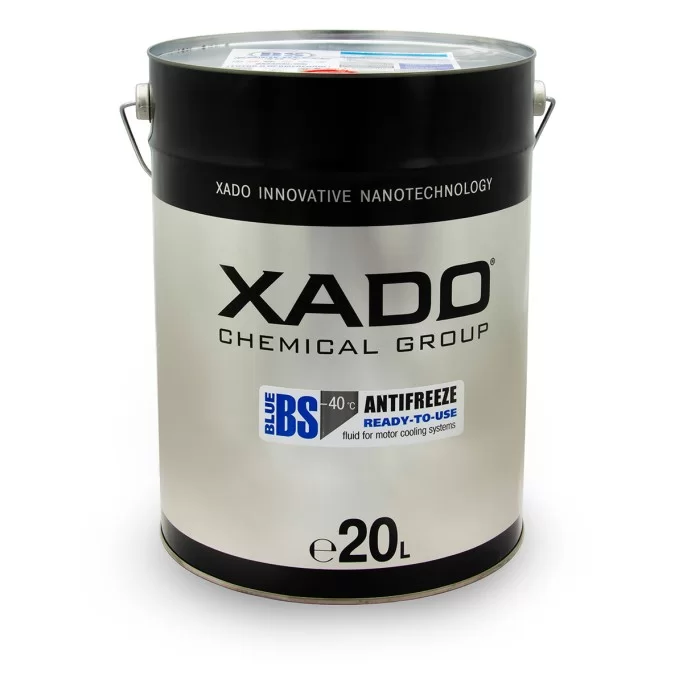 Антифриз XADO Antifreeze Blue BS Концентрат 20 л